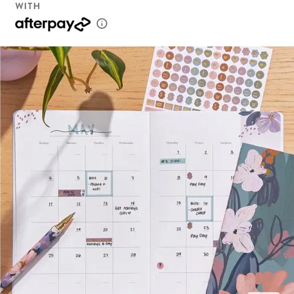 Erin Condren bold blooms monthly undated planner new in packaging - Picture 9 of 12